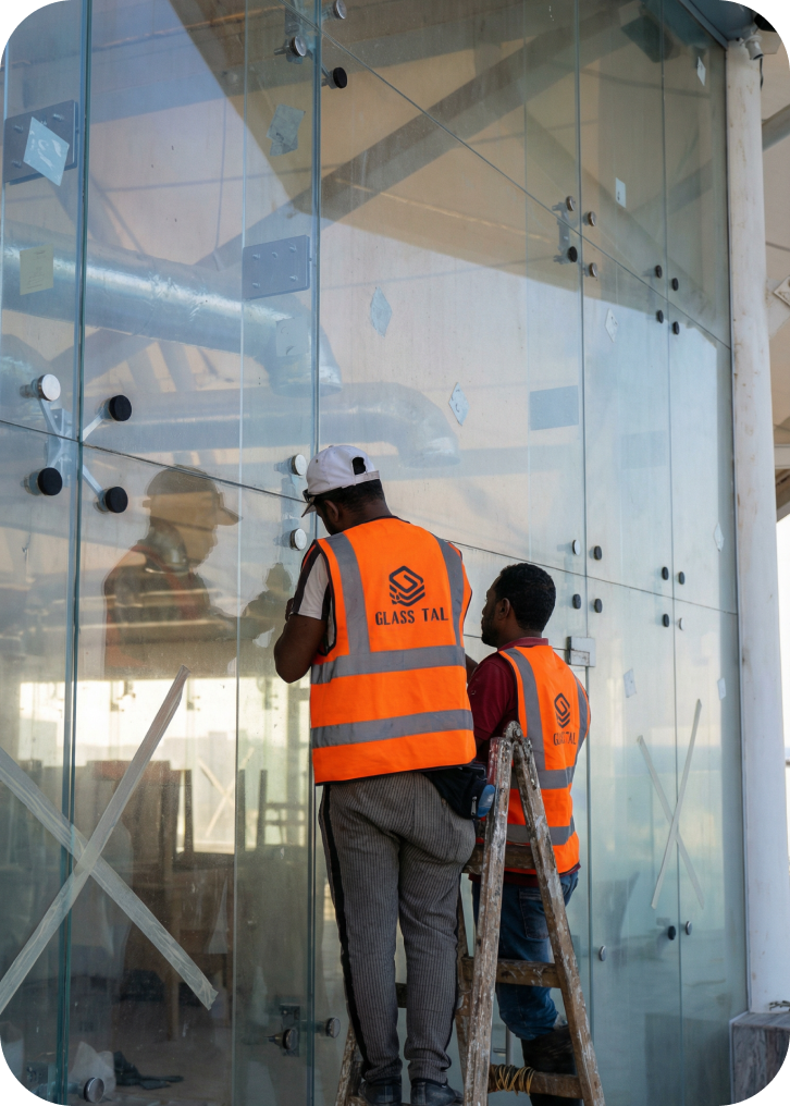 Glass Facades and Handrails